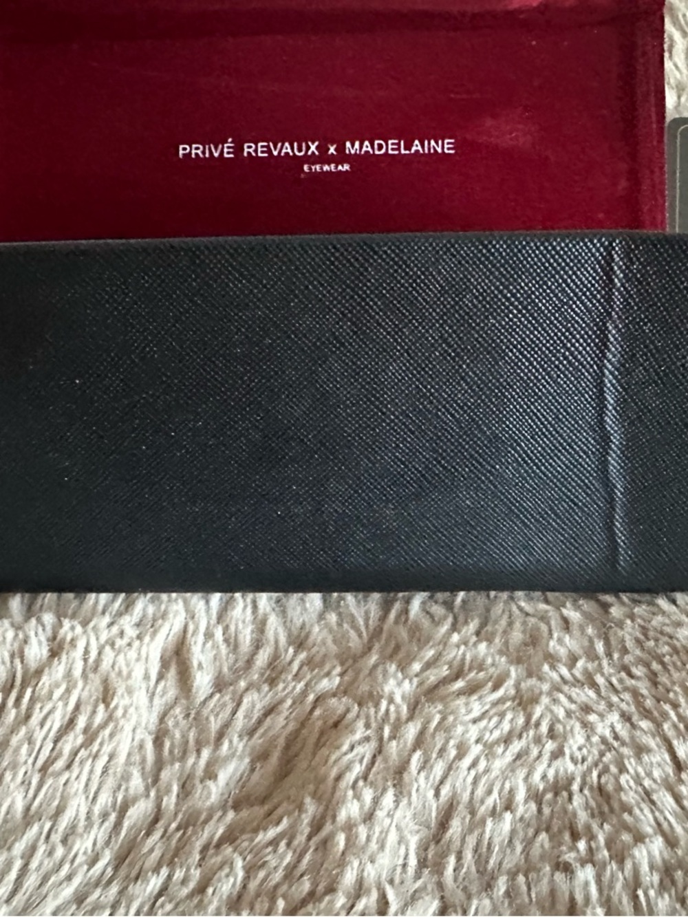 Priv Revaux Madelaine Women's Burgundy Sunglasses View 6